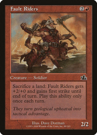 Fault Riders [Prophecy] | Arkham Games and Comics