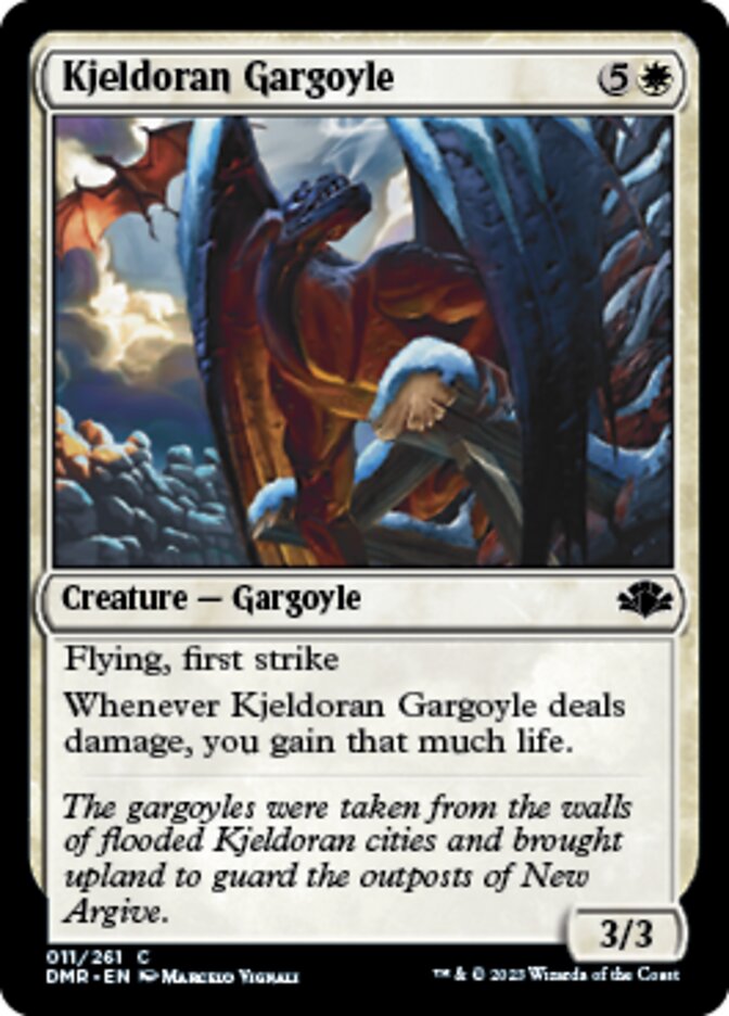 Kjeldoran Gargoyle [Dominaria Remastered] | Arkham Games and Comics