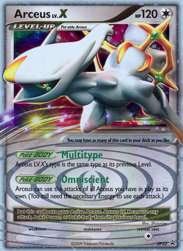 Arceus Lv.X (DP53) [Diamond & Pearl: Black Star Promos] | Arkham Games and Comics