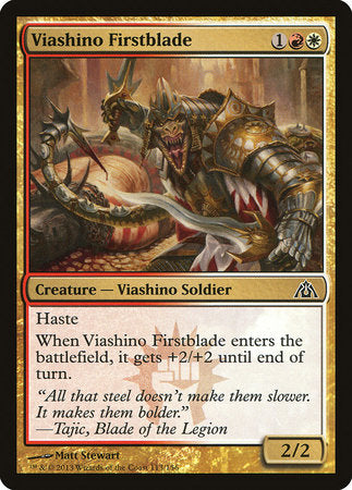 Viashino Firstblade [Dragon's Maze] | Arkham Games and Comics