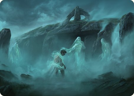 Fog on the Barrow-Downs Art Card [The Lord of the Rings: Tales of Middle-earth Art Series] | Arkham Games and Comics