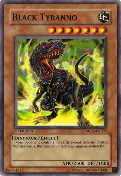 Black Tyranno [SD09-EN008] Common | Arkham Games and Comics