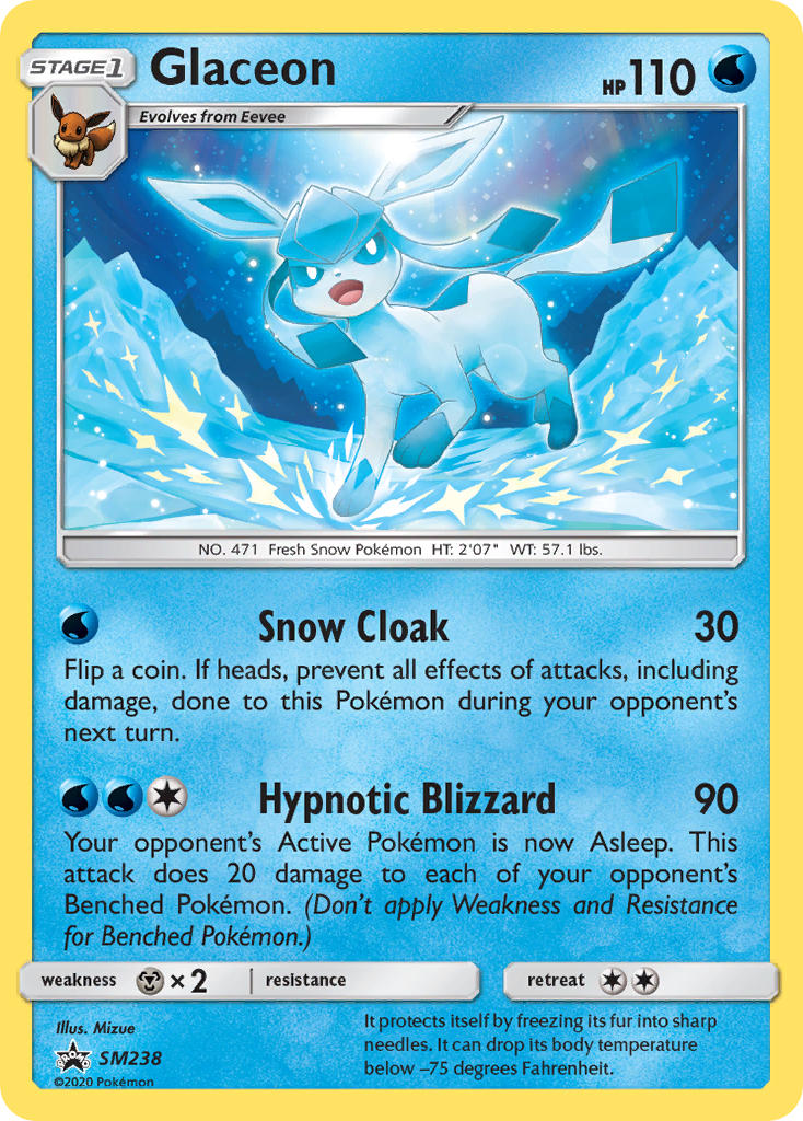 Glaceon (SM238) [Sun & Moon: Black Star Promos] | Arkham Games and Comics