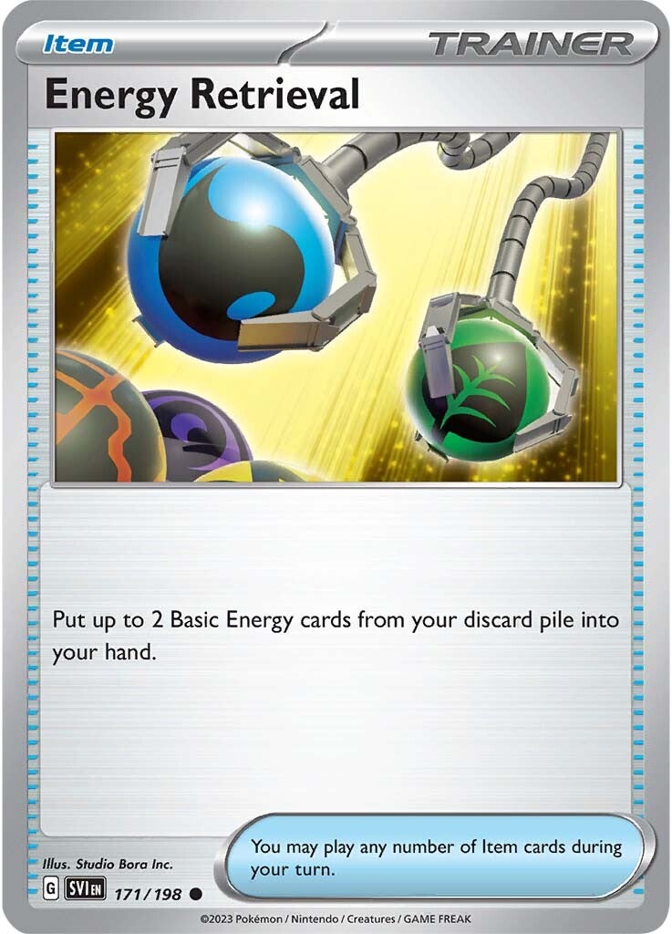 Energy Retrieval (171/198) [Scarlet & Violet: Base Set] | Arkham Games and Comics