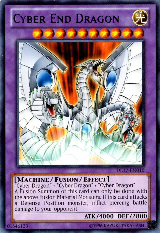 Cyber End Dragon (Purple) [DL17-EN010] Rare | Arkham Games and Comics