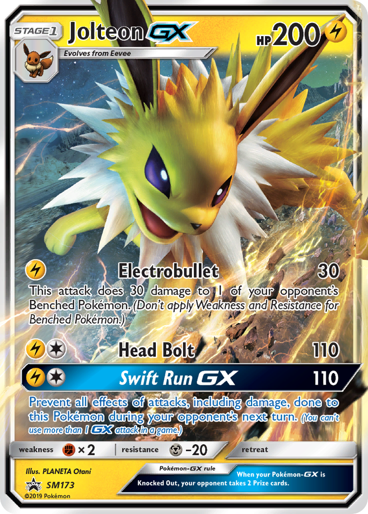 Jolteon GX (SM173) [Sun & Moon: Black Star Promos] | Arkham Games and Comics