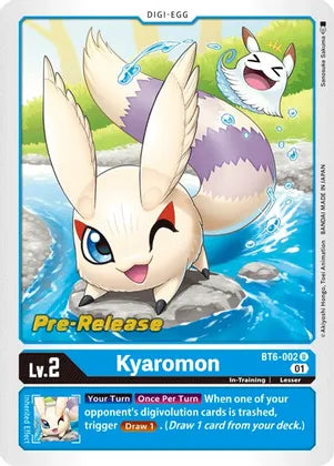 Kyaromon [BT6-002] [Double Diamond Pre-Release Cards] | Arkham Games and Comics