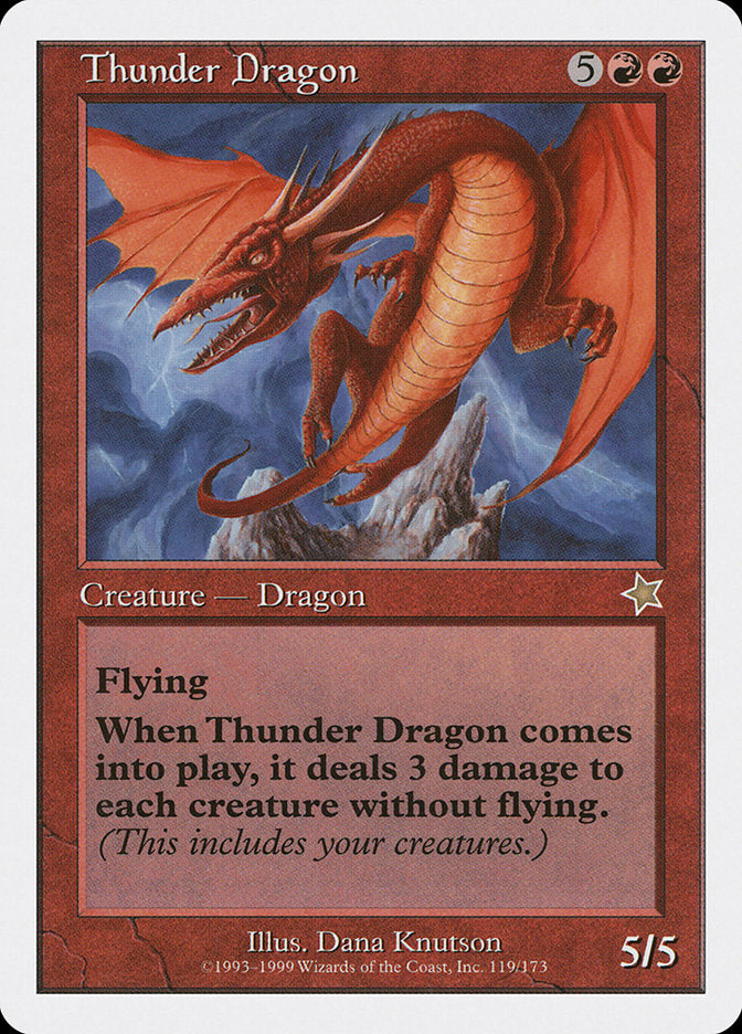 Thunder Dragon [Starter 1999] | Arkham Games and Comics