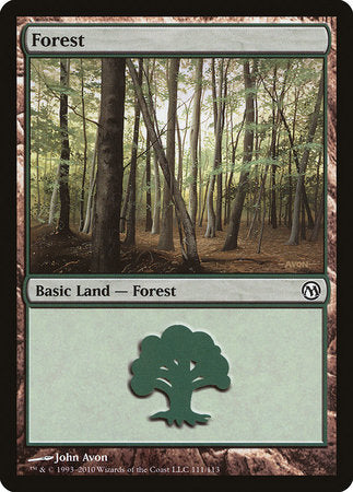 Forest (111) [Duels of the Planeswalkers] | Arkham Games and Comics