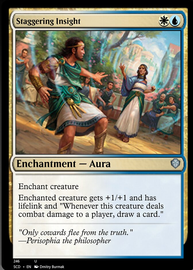Staggering Insight [Starter Commander Decks] | Arkham Games and Comics