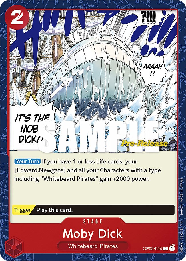 Moby Dick [Paramount War Pre-Release Cards] | Arkham Games and Comics