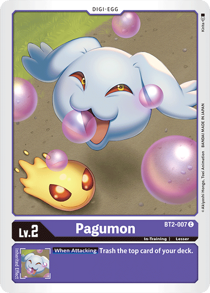 Pagumon [BT2-007] [Release Special Booster Ver.1.0] | Arkham Games and Comics