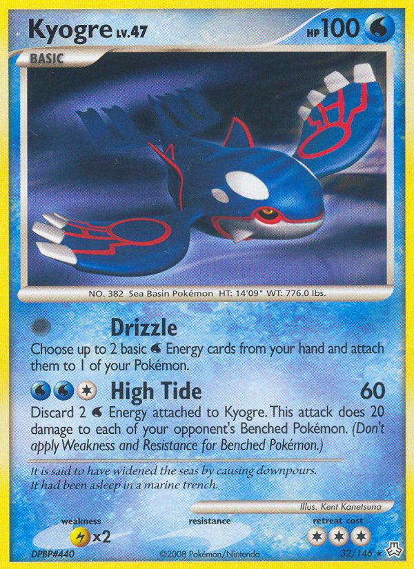 Kyogre (32/146) [Diamond & Pearl: Legends Awakened] | Arkham Games and Comics