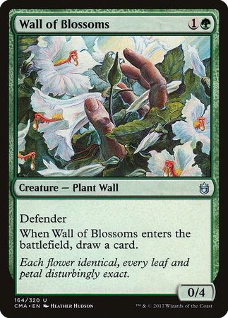 Wall of Blossoms [Commander Anthology] | Arkham Games and Comics