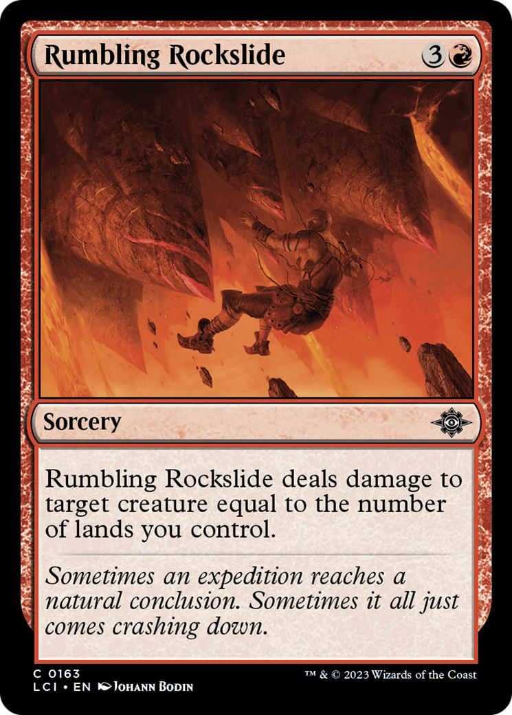 Rumbling Rockslide [The Lost Caverns of Ixalan] | Arkham Games and Comics