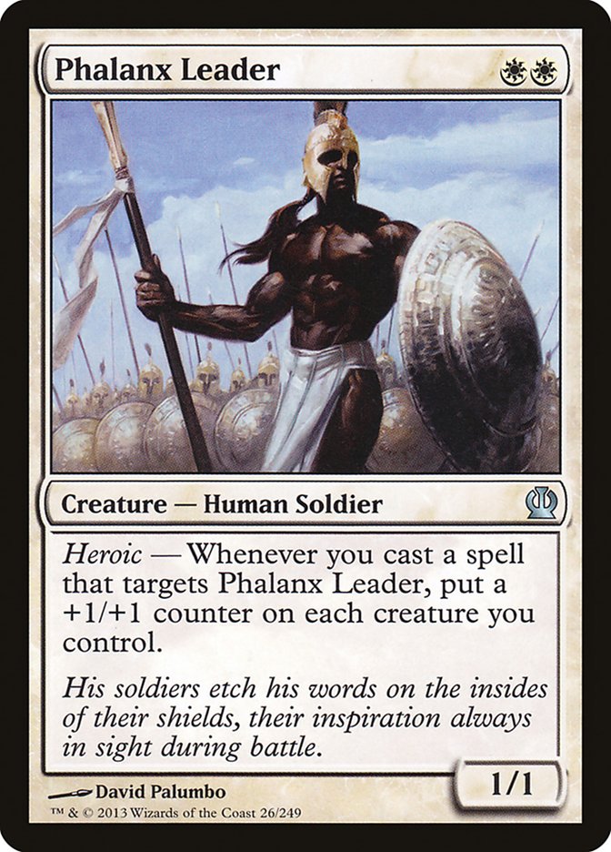 Phalanx Leader [Theros] | Arkham Games and Comics