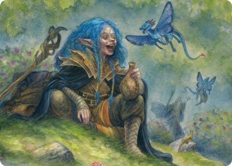 Feywild Trickster Art Card [Dungeons & Dragons: Adventures in the Forgotten Realms Art Series] | Arkham Games and Comics