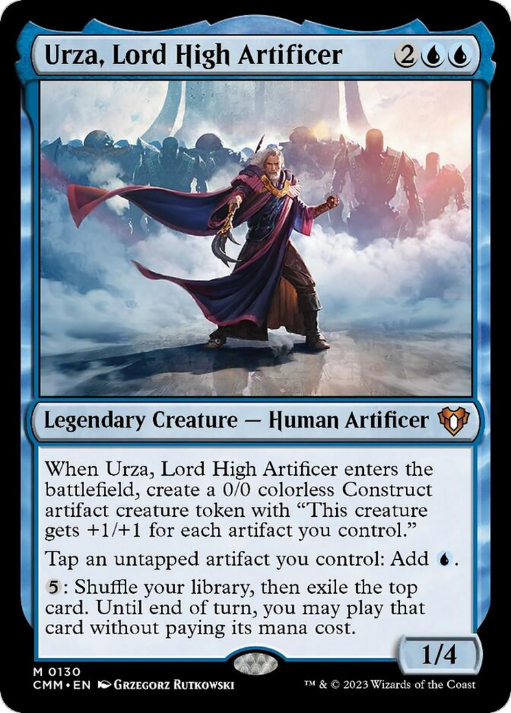 Urza, Lord High Artificer [Commander Masters] | Arkham Games and Comics