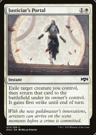Justiciar's Portal [Ravnica Allegiance] | Arkham Games and Comics