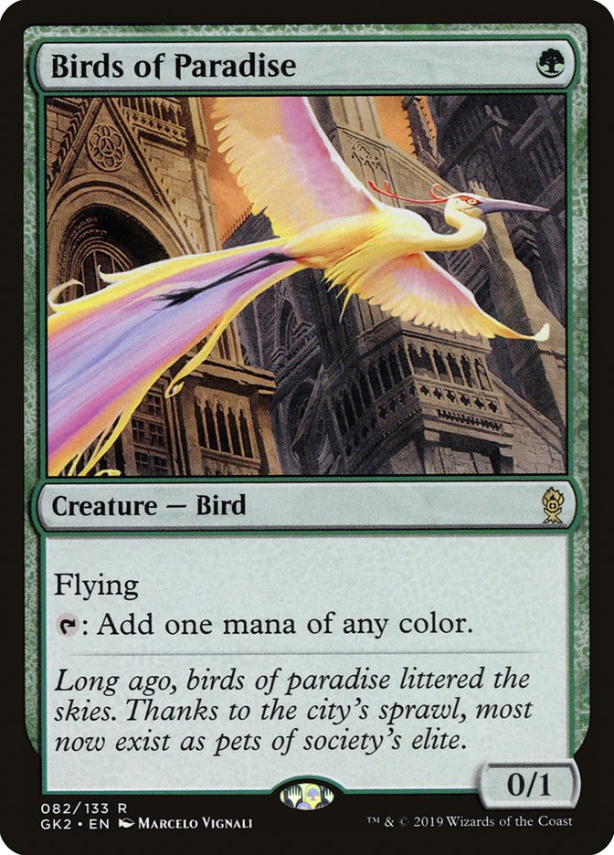 Birds of Paradise [Ravnica Allegiance Guild Kit] | Arkham Games and Comics