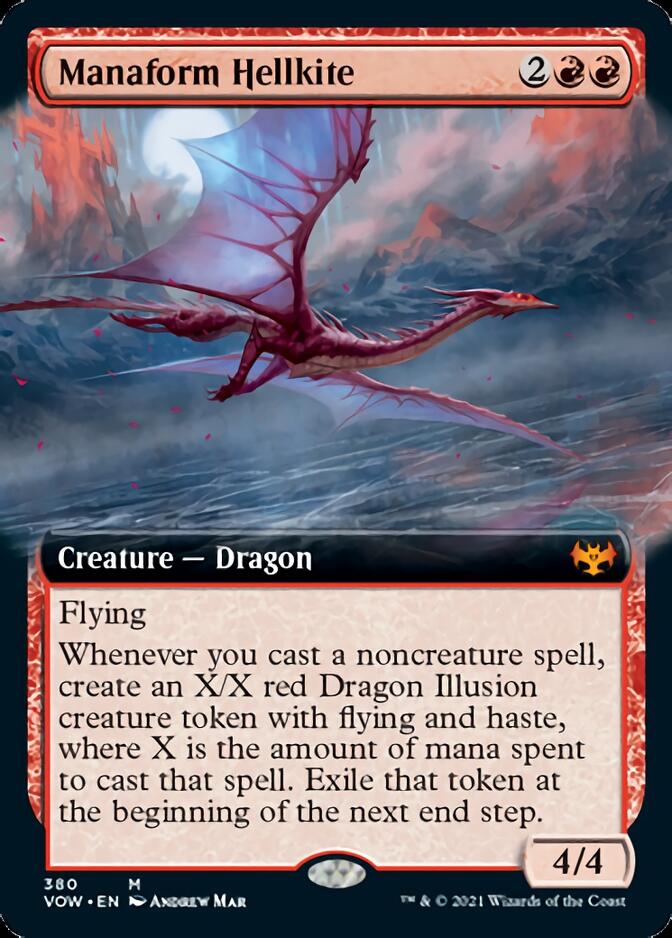 Manaform Hellkite (Extended) [Innistrad: Crimson Vow] | Arkham Games and Comics