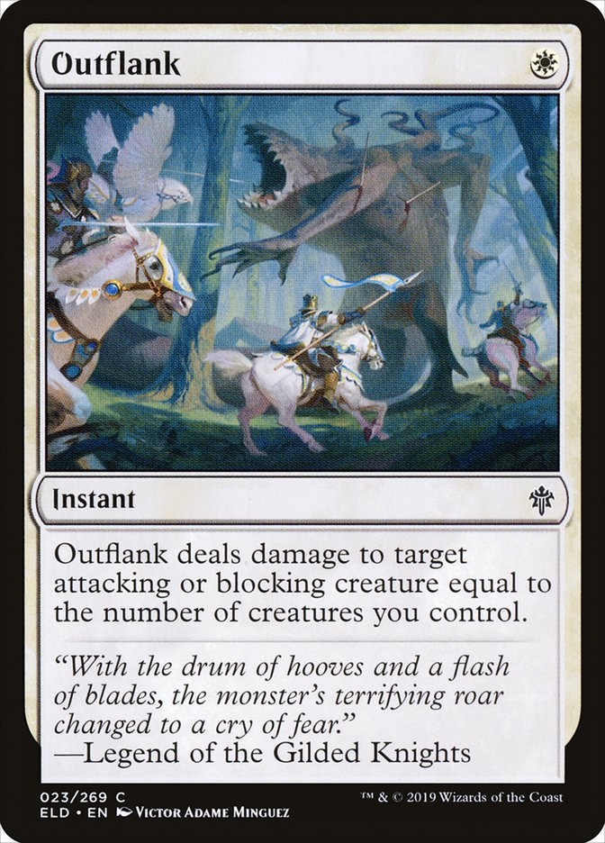 Outflank [Throne of Eldraine] | Arkham Games and Comics