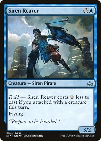 Siren Reaver [Rivals of Ixalan] | Arkham Games and Comics