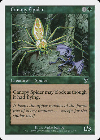 Canopy Spider [Seventh Edition] | Arkham Games and Comics