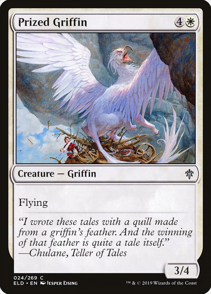 Prized Griffin [Throne of Eldraine] | Arkham Games and Comics
