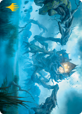 Creeping Inn Art Card (Gold-Stamped Signature) [Innistrad: Midnight Hunt Art Series] | Arkham Games and Comics