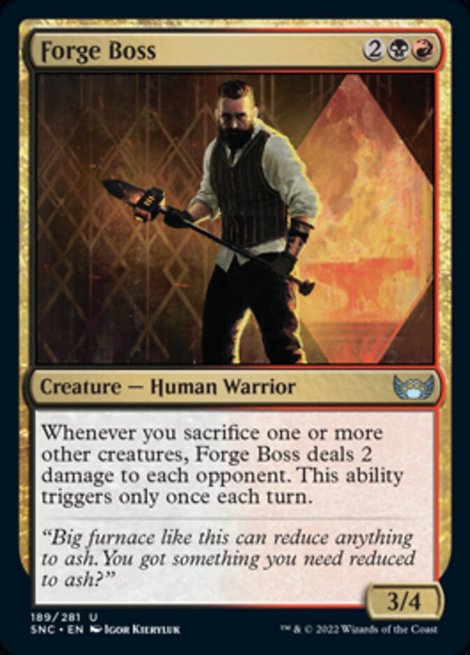 Forge Boss [Streets of New Capenna] | Arkham Games and Comics