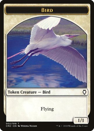 Bird Token [Commander Anthology Volume II Tokens] | Arkham Games and Comics