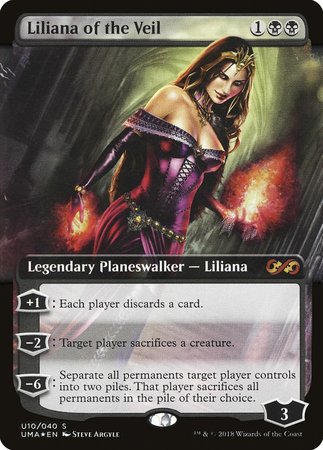 Liliana of the Veil [Ultimate Box Topper] | Arkham Games and Comics