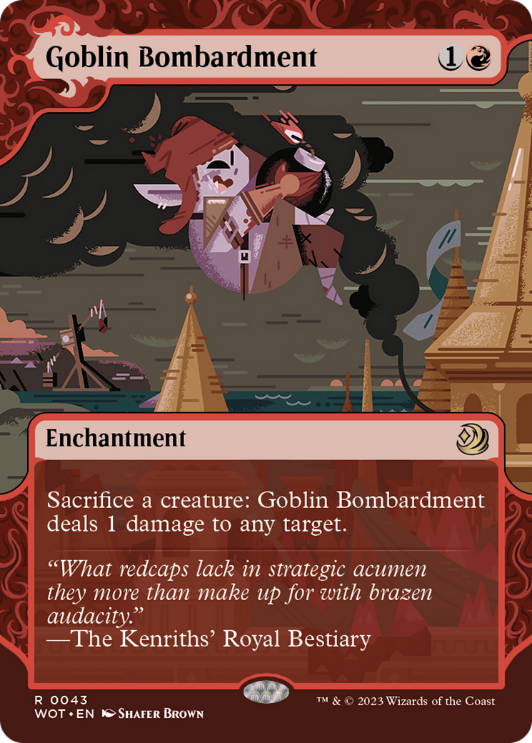 Goblin Bombardment [Wilds of Eldraine: Enchanting Tales] | Arkham Games and Comics