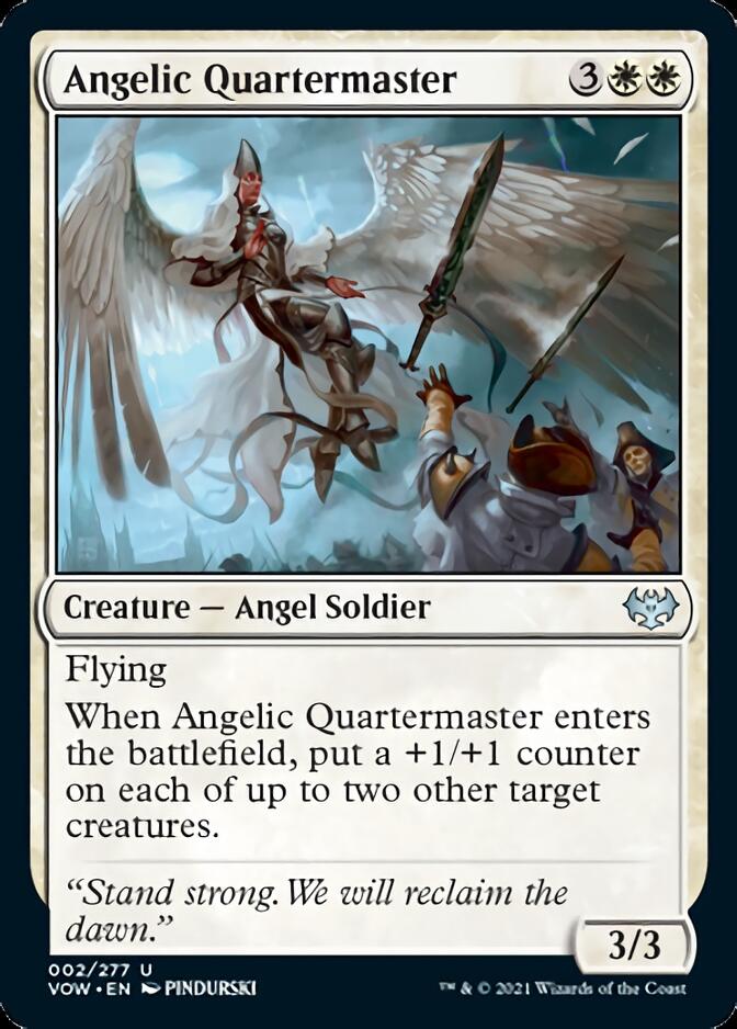 Angelic Quartermaster [Innistrad: Crimson Vow] | Arkham Games and Comics