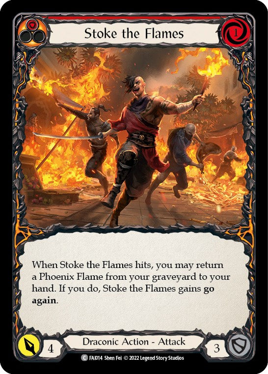 Stoke the Flames [FAI014] (Uprising Fai Blitz Deck) | Arkham Games and Comics