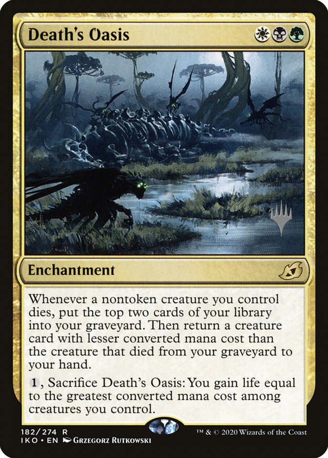 Death's Oasis (Promo Pack) [Ikoria: Lair of Behemoths Promos] | Arkham Games and Comics