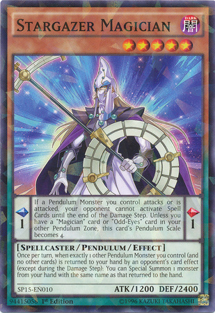 Stargazer Magician [SP15-EN010] Shatterfoil Rare | Arkham Games and Comics