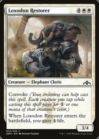 Loxodon Restorer [Guilds of Ravnica] | Arkham Games and Comics