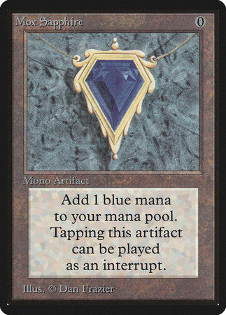 Mox Sapphire [Limited Edition Beta] | Arkham Games and Comics