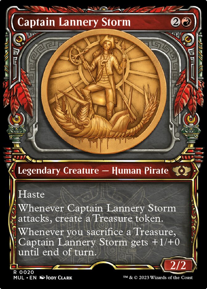 Captain Lannery Storm [Multiverse Legends] | Arkham Games and Comics