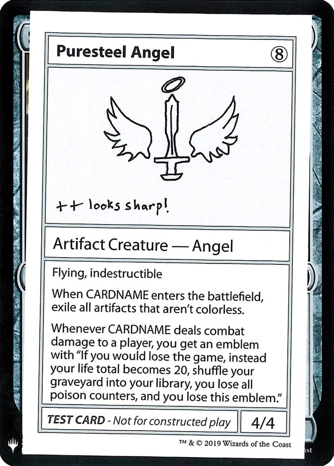 Puresteel Angel [Mystery Booster Playtest Cards] | Arkham Games and Comics