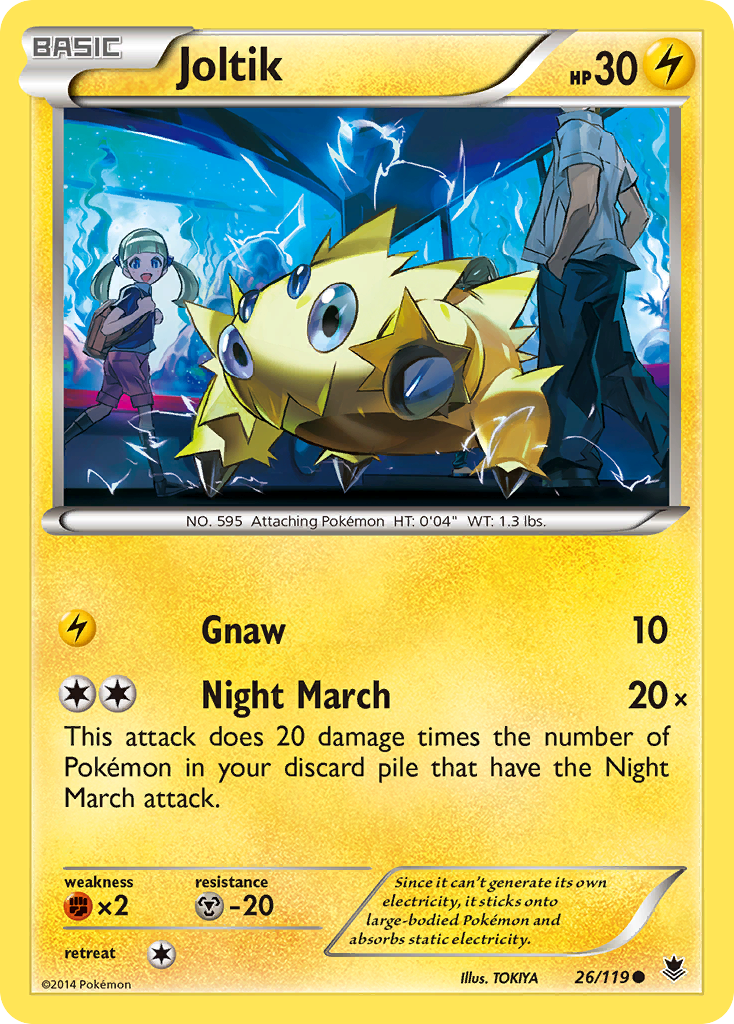 Joltik (26/119) [XY: Phantom Forces] | Arkham Games and Comics