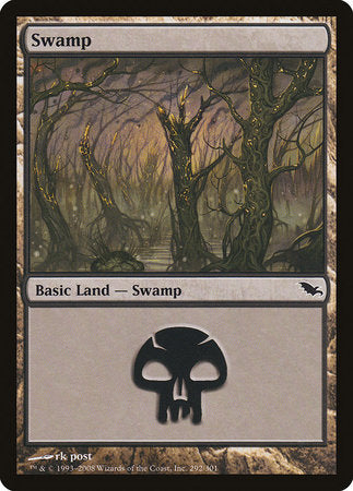 Swamp (292) [Shadowmoor] | Arkham Games and Comics