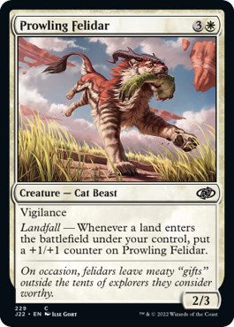 Prowling Felidar [Jumpstart 2022] | Arkham Games and Comics