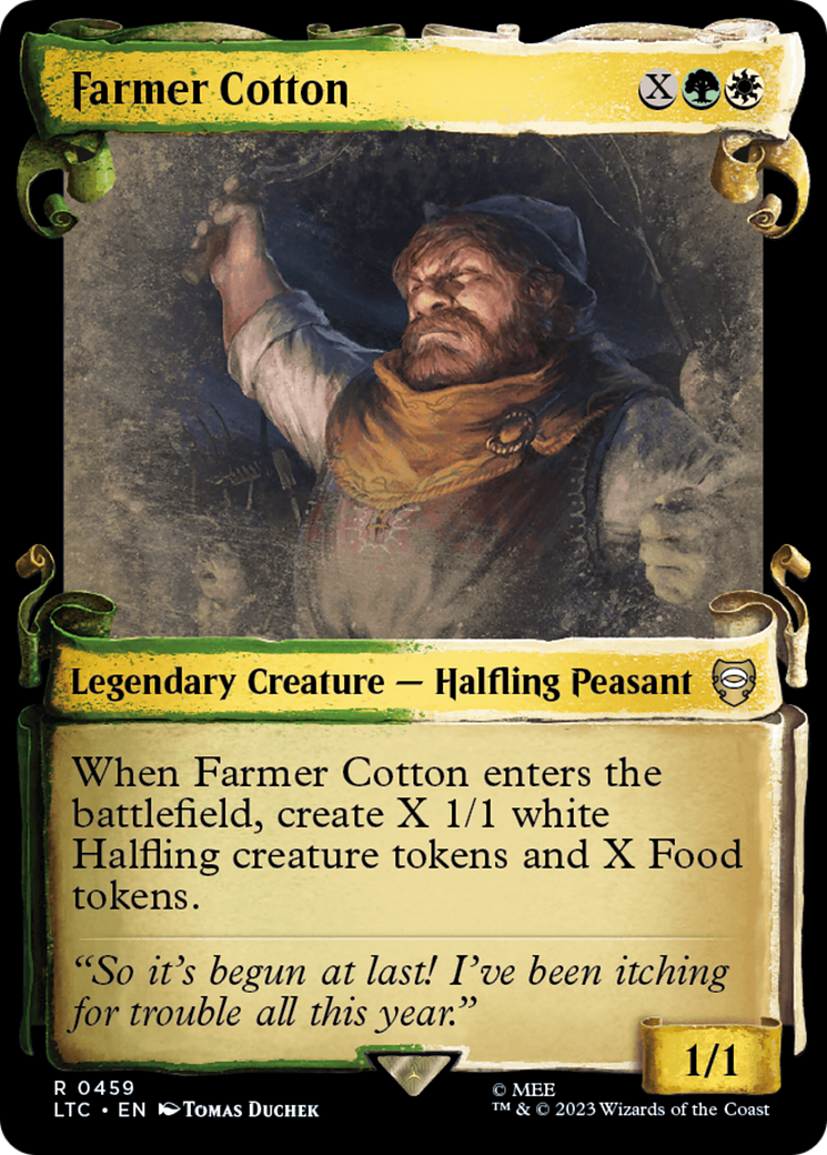 Farmer Cotton [The Lord of the Rings: Tales of Middle-Earth Commander Showcase Scrolls] | Arkham Games and Comics