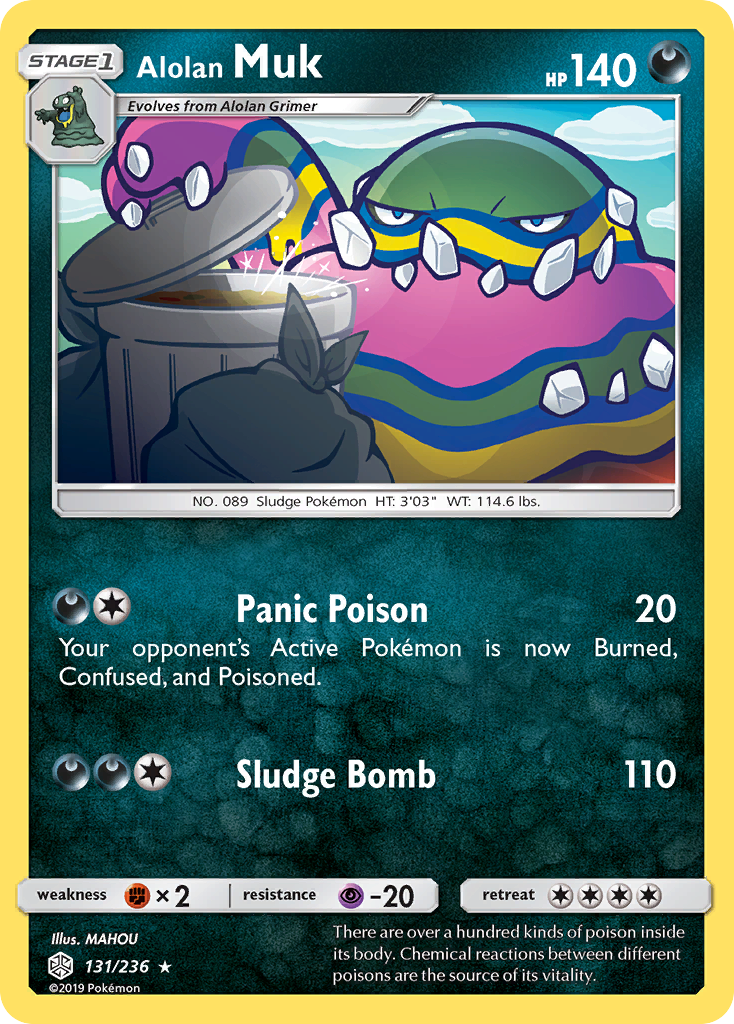 Alolan Muk (131/236) [Sun & Moon: Cosmic Eclipse] | Arkham Games and Comics