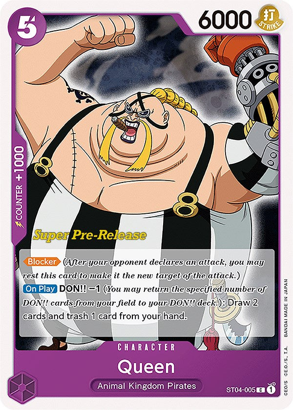Queen [Super Pre-Release Starter Deck: Animal Kingdom Pirates] | Arkham Games and Comics