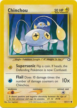 Chinchou (55/111) [Neo Genesis Unlimited] | Arkham Games and Comics