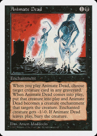 Animate Dead [Fifth Edition] | Arkham Games and Comics